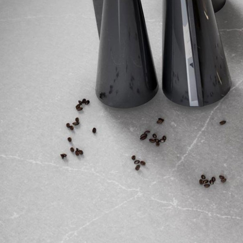 Plan de travail en Quartz Silestone® Desert silver
